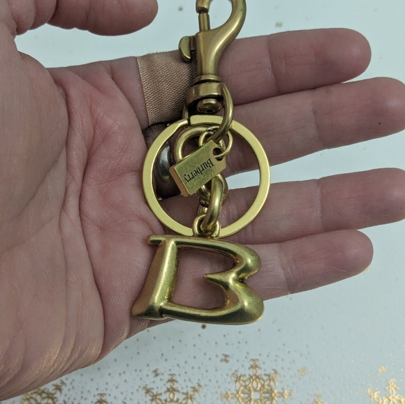 Burberry Gold Key Holder - Picture 5 of 8